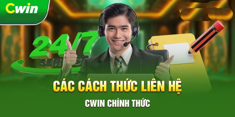 Các phương thức liên hệ Cwin